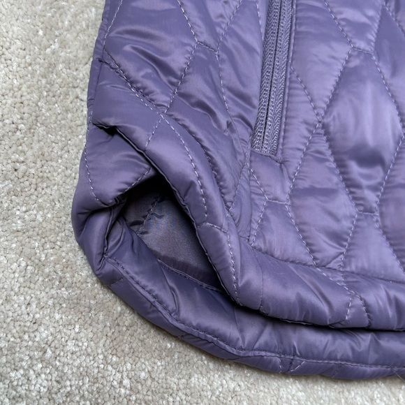 Lightweight Puffer Vest Quilted Purple NWT Zip Up Repreve Free Country Women's S - Picture 7 of 14